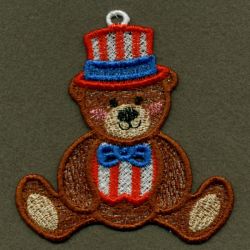 FSL Patriotic Bears 05 machine embroidery designs