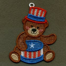 FSL Patriotic Bears 10 machine embroidery designs