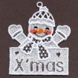 FSL Snowman Ornaments 06 machine embroidery designs