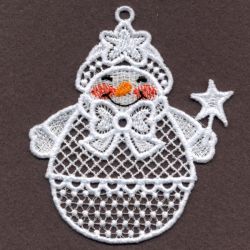 FSL Snowman Ornaments 07 machine embroidery designs