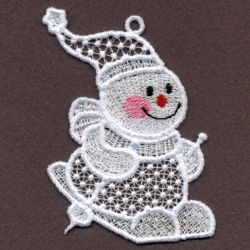 FSL Snowman Ornaments 10 machine embroidery designs