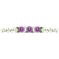 Flower Pillowcase Borders 03