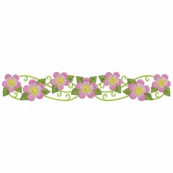 Flower Pillowcase Borders 07