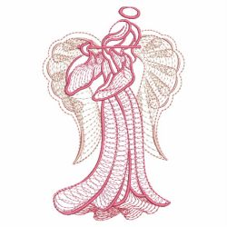 Rippled Colorful Angels 08(Lg) machine embroidery designs