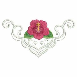 Heirloom Flower Borders 01(Md) machine embroidery designs