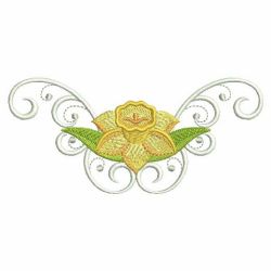 Heirloom Flower Borders 05(Md) machine embroidery designs