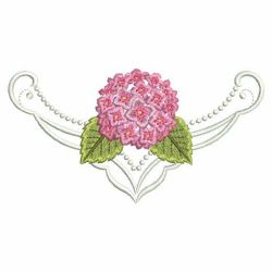 Heirloom Flower Borders 06(Sm) machine embroidery designs