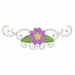 Heirloom Flower Borders 08(Md) machine embroidery designs