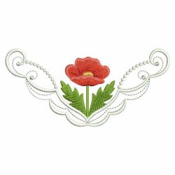 Heirloom Flower Borders 10(Md) machine embroidery designs