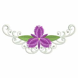 Heirloom Flower Borders 12(Sm) machine embroidery designs