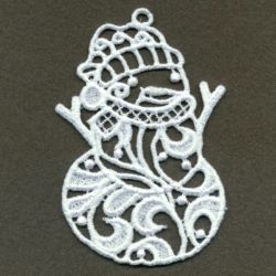 FSL Flourish Snowman 04 machine embroidery designs