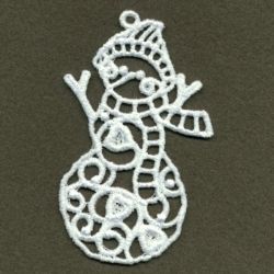 FSL Flourish Snowman 09 machine embroidery designs