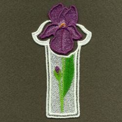 FSL Flower Bookmarks machine embroidery designs