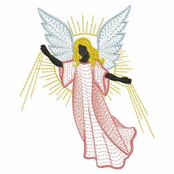Rippled Angels 04(Lg) machine embroidery designs