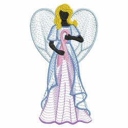 Rippled Angels 07(Lg) machine embroidery designs