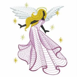 Rippled Angels 10(Sm) machine embroidery designs