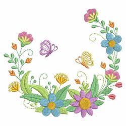 Colorful Secret Garden 03(Md) machine embroidery designs