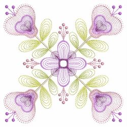 Rippled Fancy Flower Quilts 08(Lg) machine embroidery designs