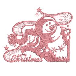 Silhouette Snowman 10 machine embroidery designs