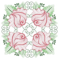 Rippled Heirloom Roses 05(Md) machine embroidery designs