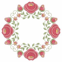 Heirloom Red Rose 02(Lg) machine embroidery designs
