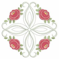 Heirloom Red Rose 06(Lg) machine embroidery designs