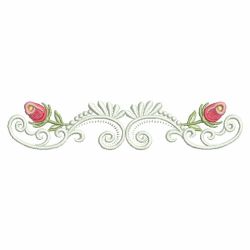 Heirloom Red Rose 07(Lg) machine embroidery designs