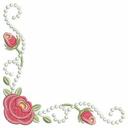 Heirloom Red Rose 10(Md) machine embroidery designs