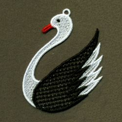 FSL Swan 03 machine embroidery designs