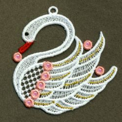 FSL Swan 05 machine embroidery designs