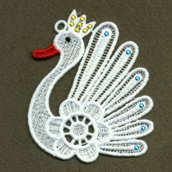 FSL Swan 07 machine embroidery designs