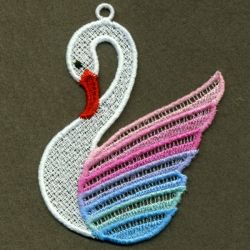 FSL Swan 09 machine embroidery designs