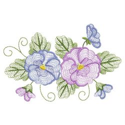 Rippled Phalaenopsis(Sm) machine embroidery designs