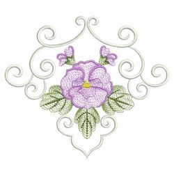 Rippled Phalaenopsis 08(Sm) machine embroidery designs