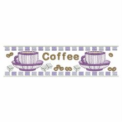 Rippled Coffee Time 09(Md) machine embroidery designs