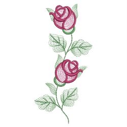 Rippled Heirloom Roses 12(Lg)
