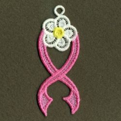 FSL Pink Ribbon Ornaments machine embroidery designs