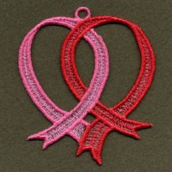 FSL Pink Ribbon Ornaments 09