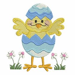 Cute Easter chicks 01 machine embroidery designs
