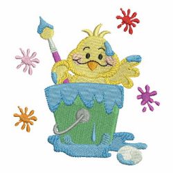 Cute Easter chicks 03 machine embroidery designs