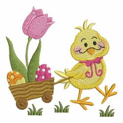 Cute Easter chicks 04 machine embroidery designs