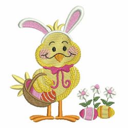 Cute Easter chicks 10 machine embroidery designs