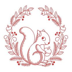 Redwork Forest animals(Lg) machine embroidery designs