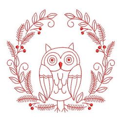 Redwork Forest animals 07(Lg) machine embroidery designs