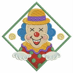 Circus Clown machine embroidery designs