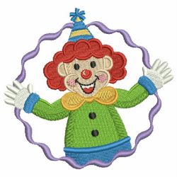 Circus Clown 04 machine embroidery designs