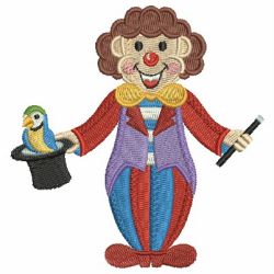 Circus Clown 05 machine embroidery designs