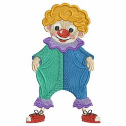 Circus Clown 08 machine embroidery designs