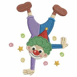 Circus Clown 12 machine embroidery designs