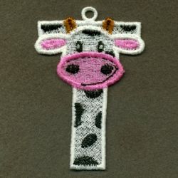 FSL Cow Alphabet 20 machine embroidery designs